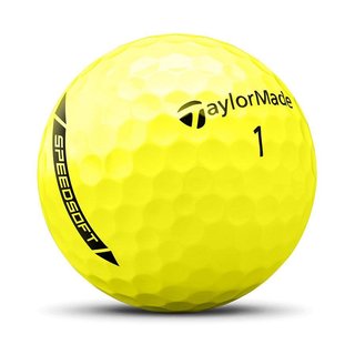 TaylorMade SpeedSoft balles de golf, jaunes