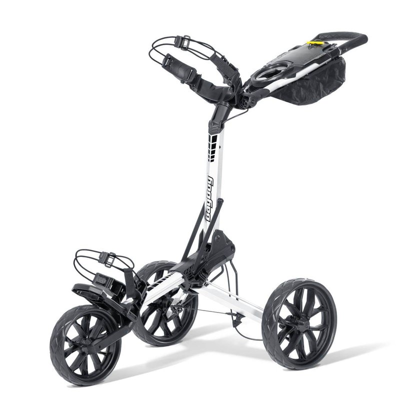 Bag Boy Slimfold Compact chariot manuel, blanc/noir