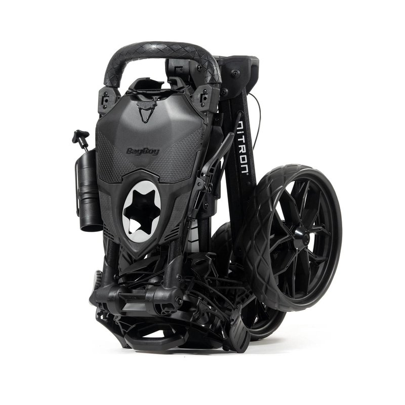 Bag Boy Nitron Auto-Open chariot manuel, graphite/charcoal