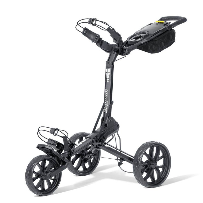 Bag Boy Slimfold Compact chariot manuel, graphite/blanc