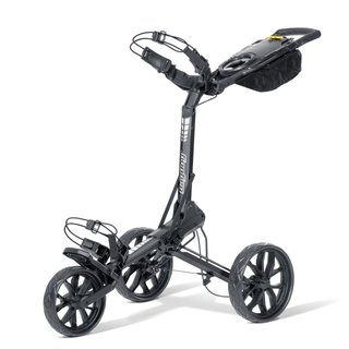 Bag Boy Slimfold Compact chariot manuel, graphite/blanc