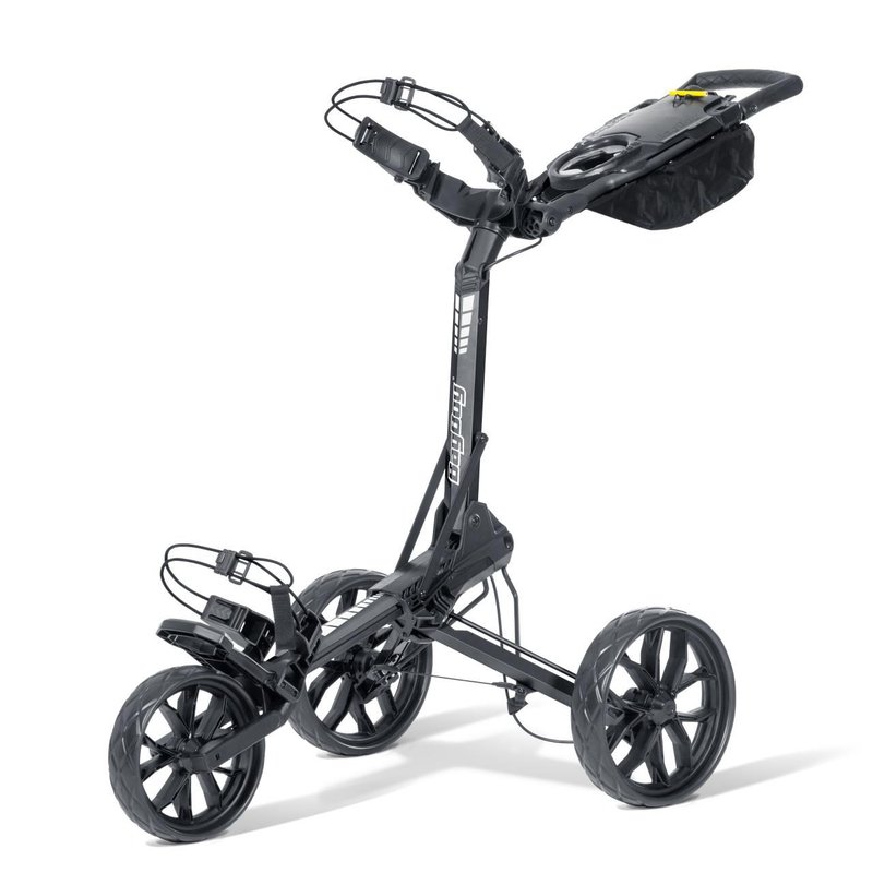 Bag Boy Slimfold Compact chariot manuel, graphite/blanc