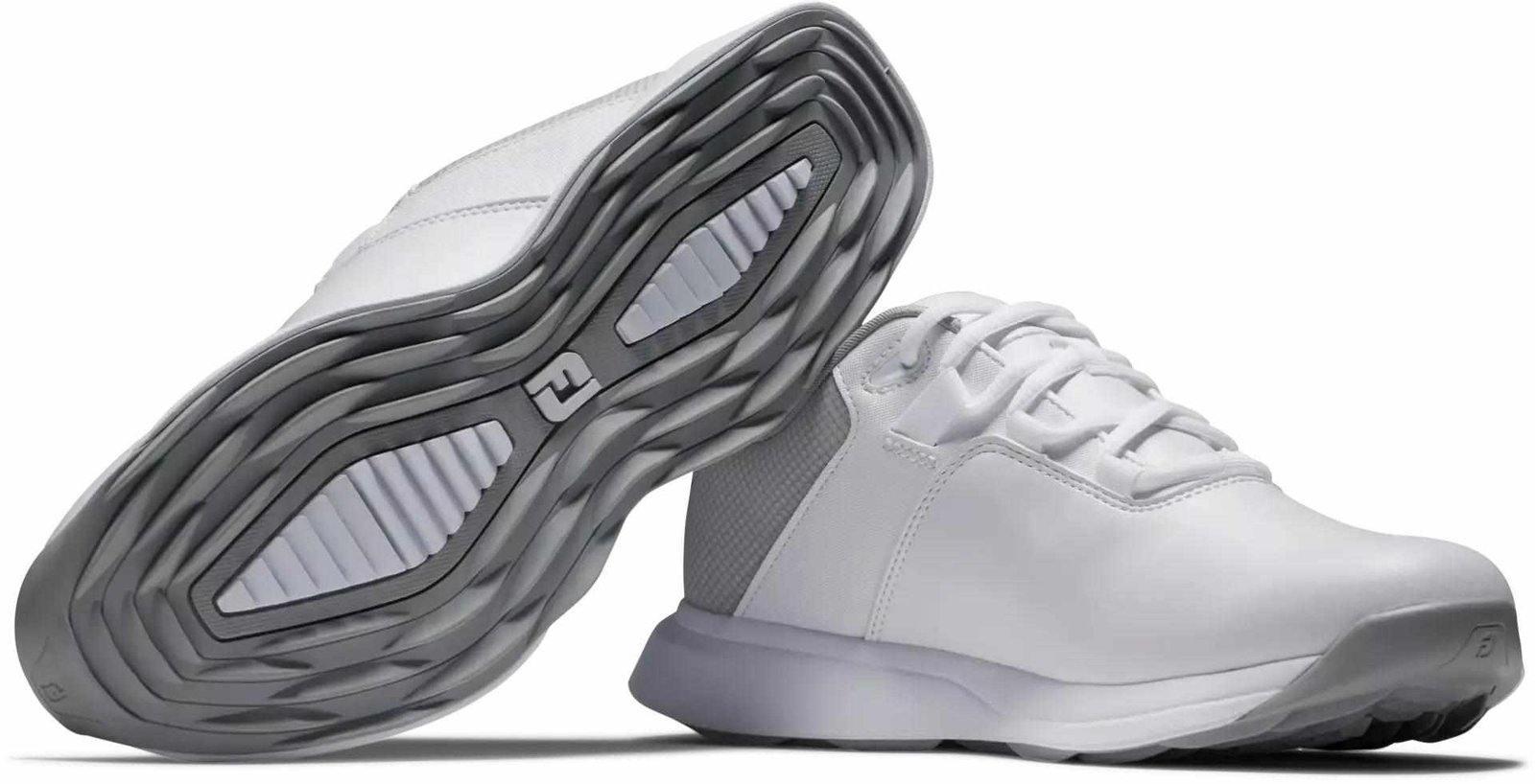 FootJoy ProLite chaussures de golf femme, blanc/gris