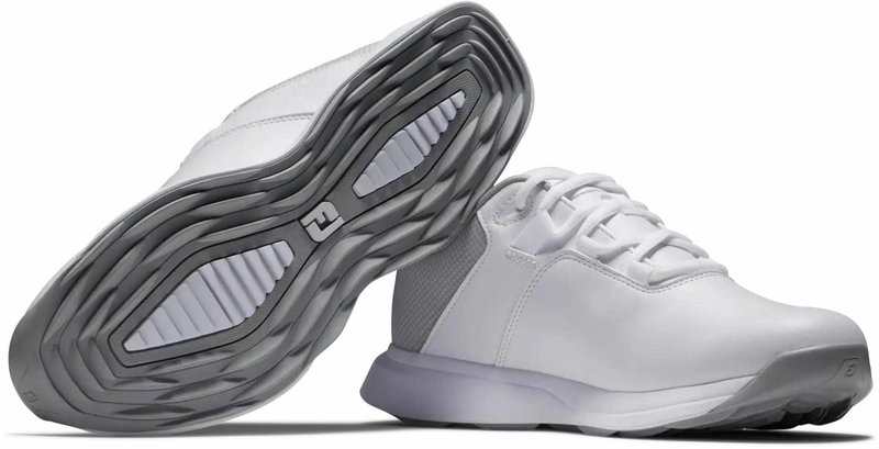 FootJoy ProLite chaussures de golf femme, blanc/gris
