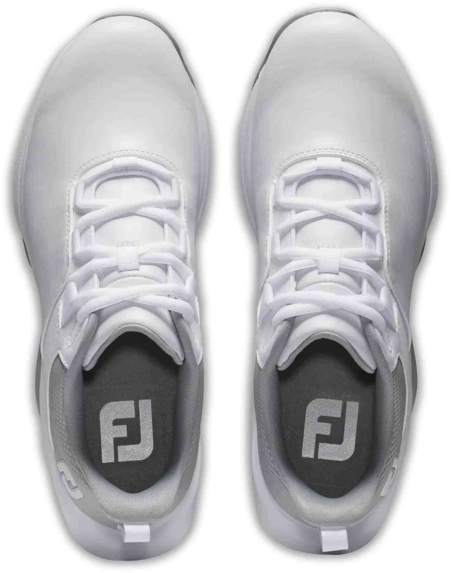 FootJoy ProLite chaussures de golf femme, blanc/gris