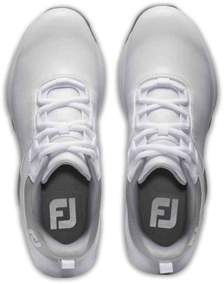 FootJoy ProLite chaussures de golf femme, blanc/gris