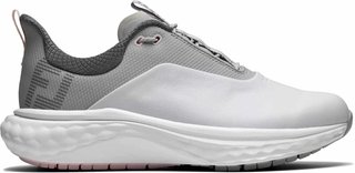 FootJoy Quantum chaussures de golf femme, blanc/gris/rose