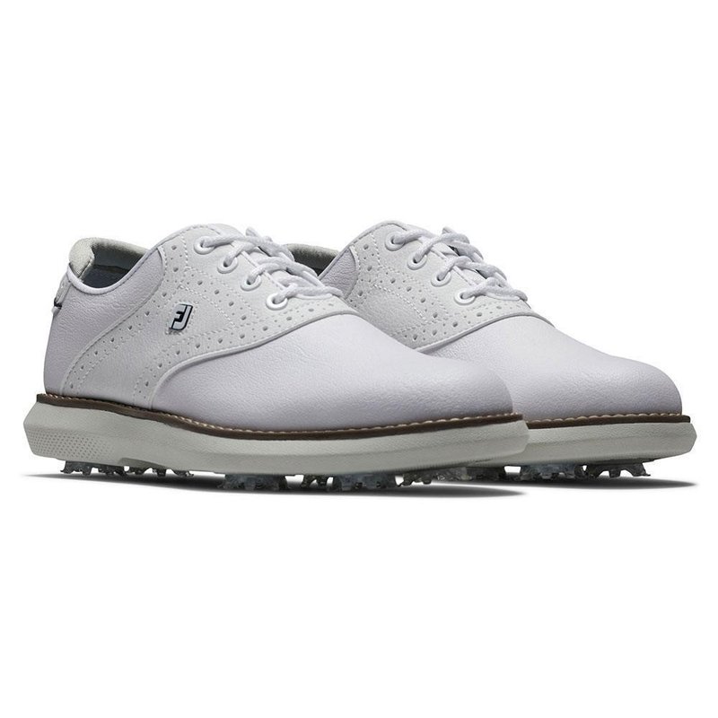 FootJoy FootJoy Traditions junior golf shoes, blanches