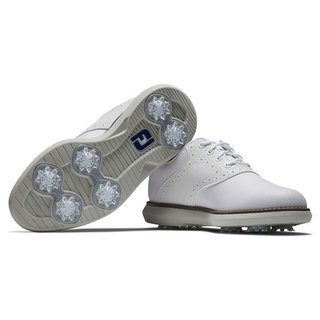 FootJoy FootJoy Traditions junior golf shoes, blanches