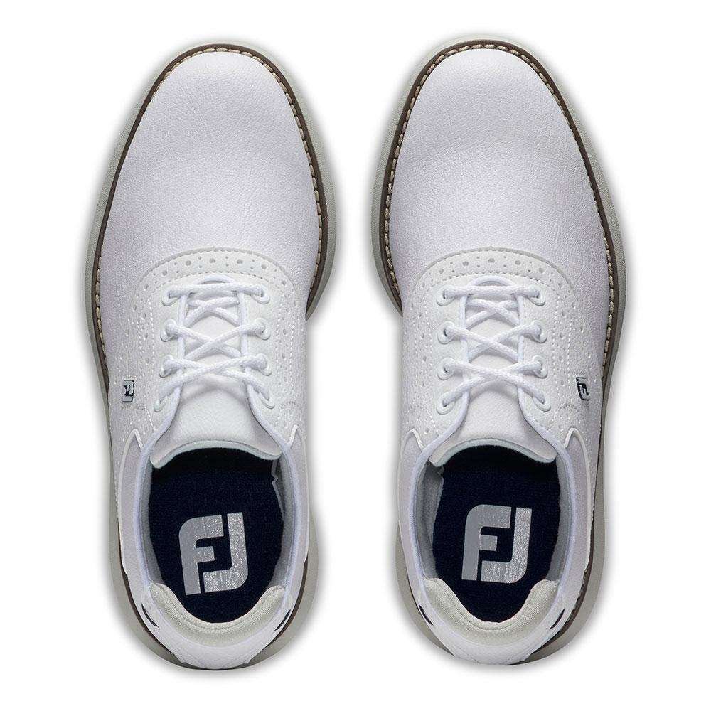 FootJoy FootJoy Traditions junior golf shoes, blanches