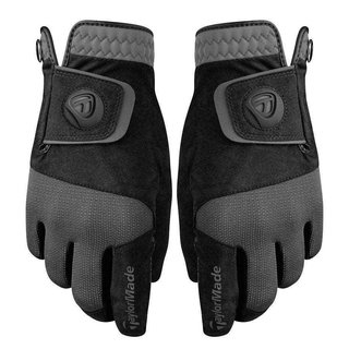 TaylorMade Rain Control gants de golf femme paire, noir