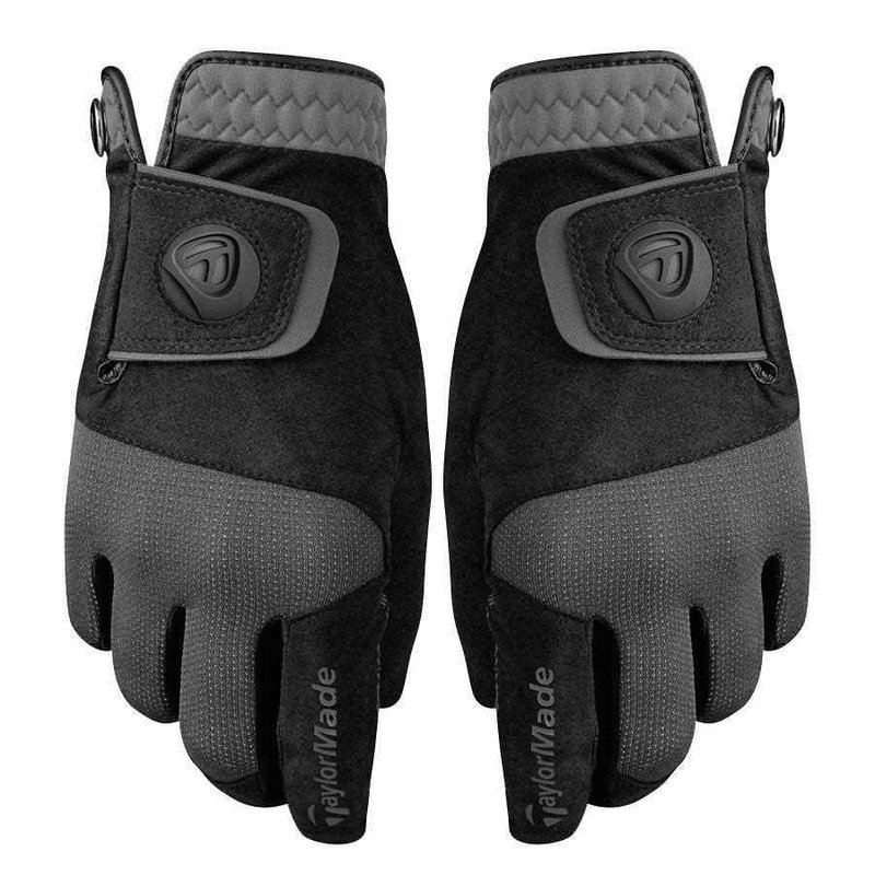 TaylorMade Rain Control gants de golf femme paire, noir