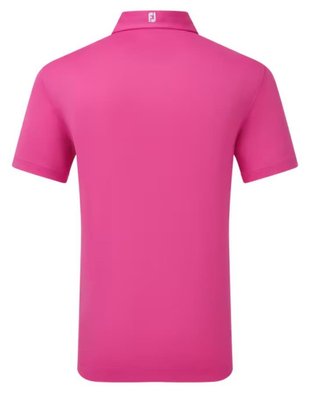 FootJoy Stretch Pique Solid polo homme, rose vif