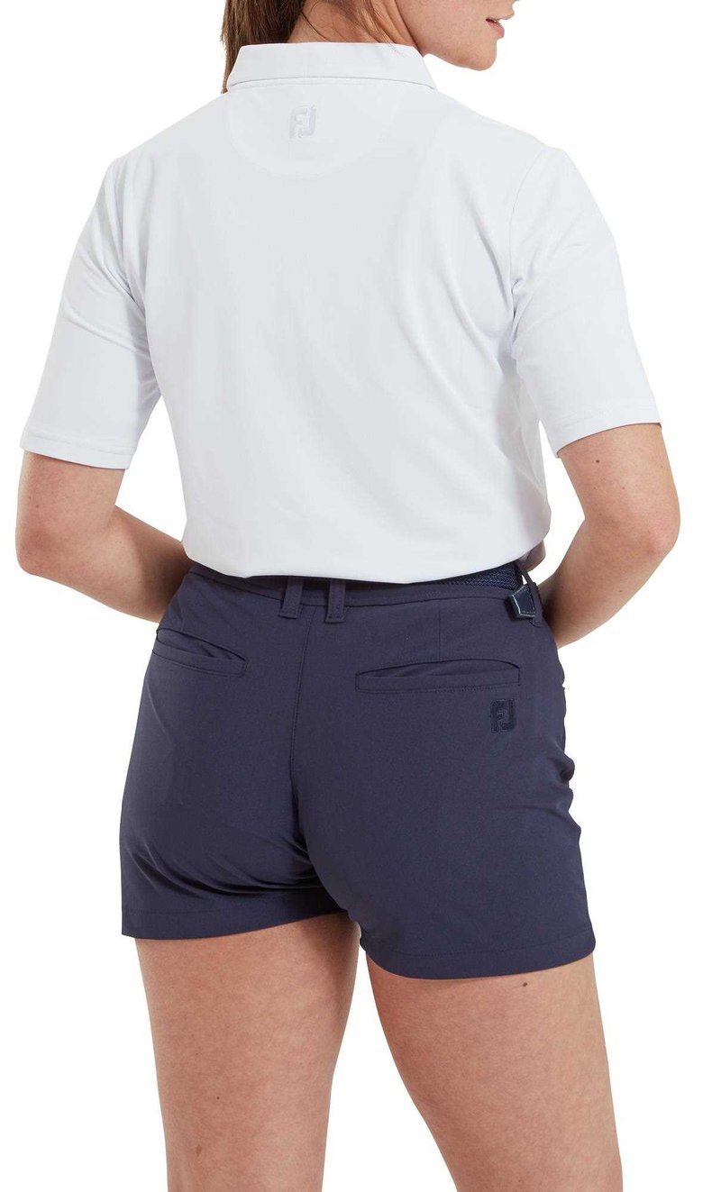 FootJoy Half-Sleeve Pique polo femme, blanc