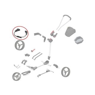 Big Max SPARE PART - Upper Bag Holder, noir/citron vert