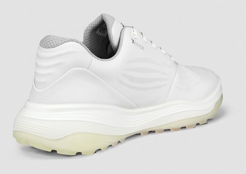 Ecco Lt1 chaussures de golf femme imperméables, blanches