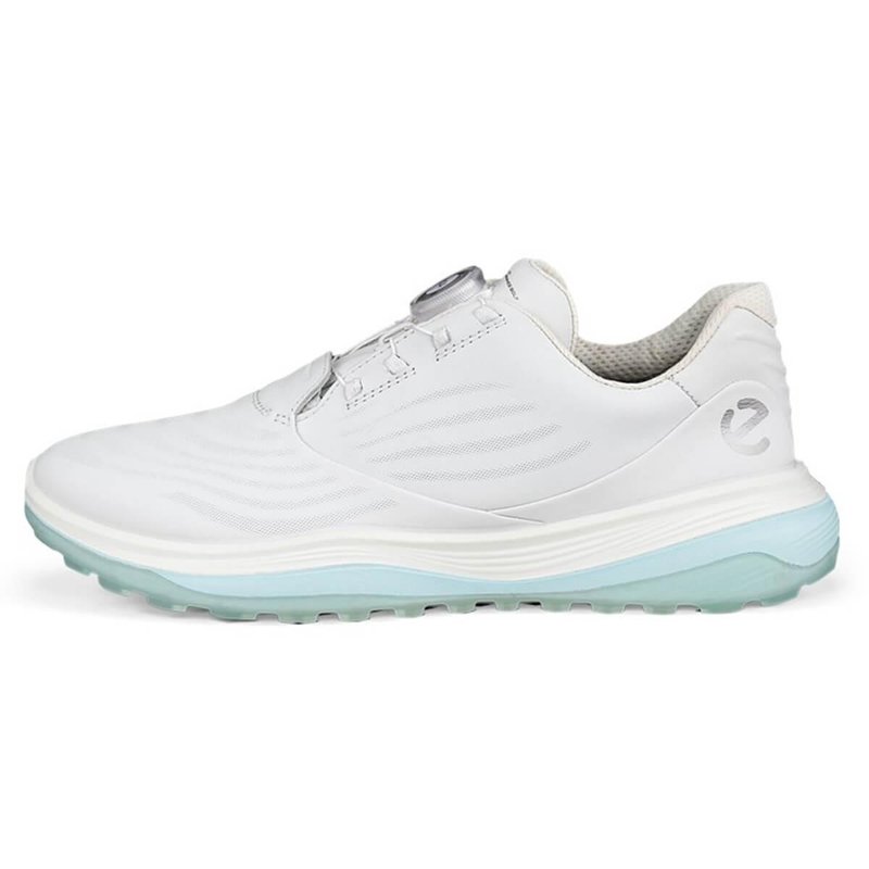 Ecco LT1 Boa chaussures de golf femme, blanches