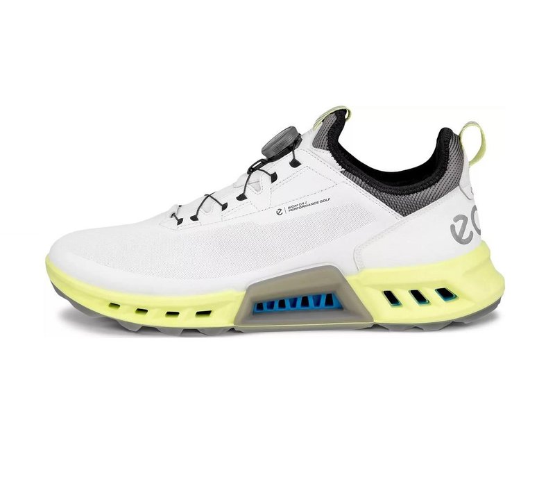 Ecco Biom C4 BOA chaussures de golf homme, blanches