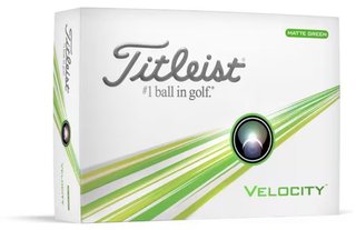 Titleist Velocity balles de golf 2024, vertes
