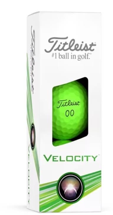 Titleist Velocity balles de golf 2024, vertes