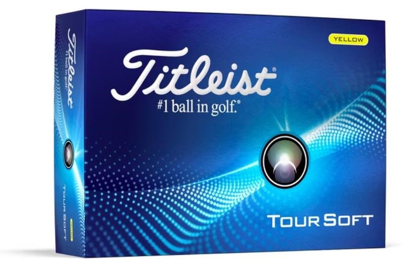 Titleist Tour Soft balles de golf 2024, jaunes