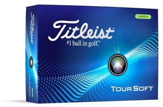 Titleist Tour Soft balles de golf 2024, vertes