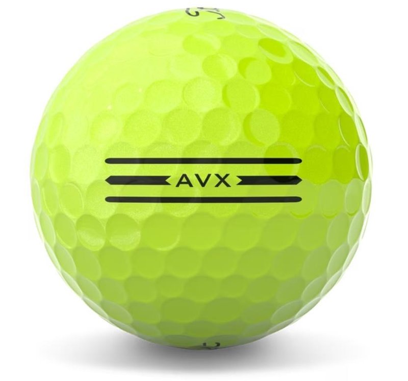Titleist AVX 2024 balles de golf, jaunes