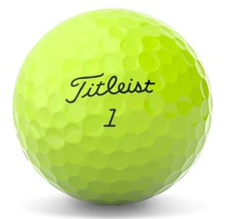 Titleist AVX 2024 balles de golf, jaunes