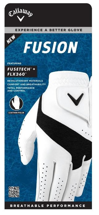 Callaway Fusion gant de golf homme, blanc