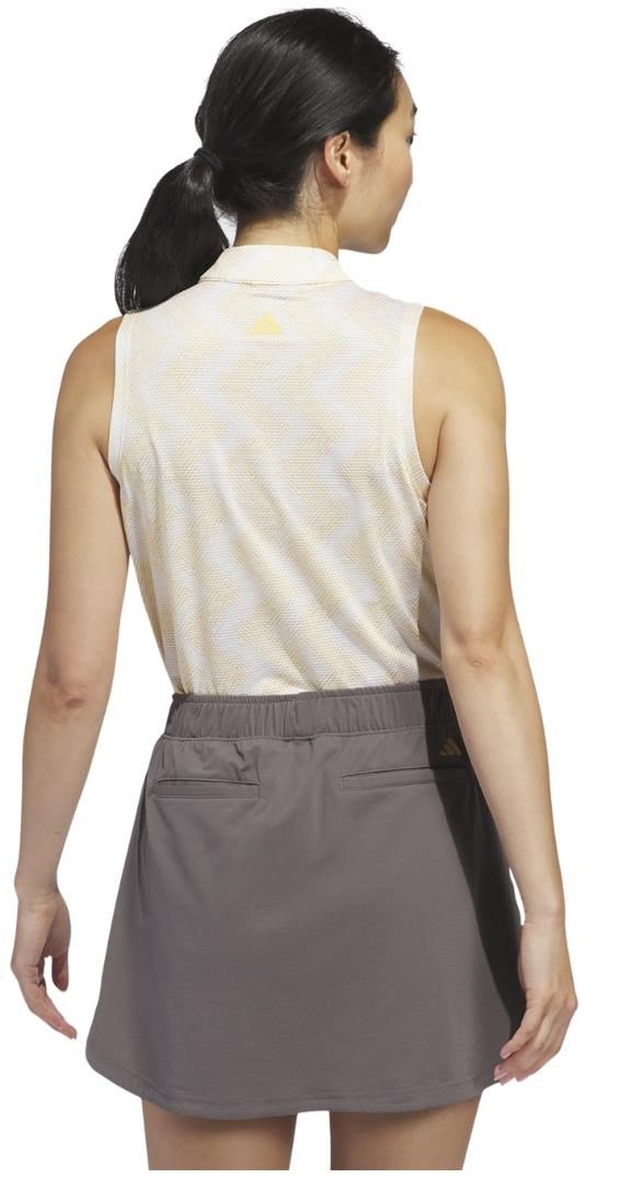 Adidas Ultimate 365 Ottoman Printed Sleeveless polo femme, semi spark