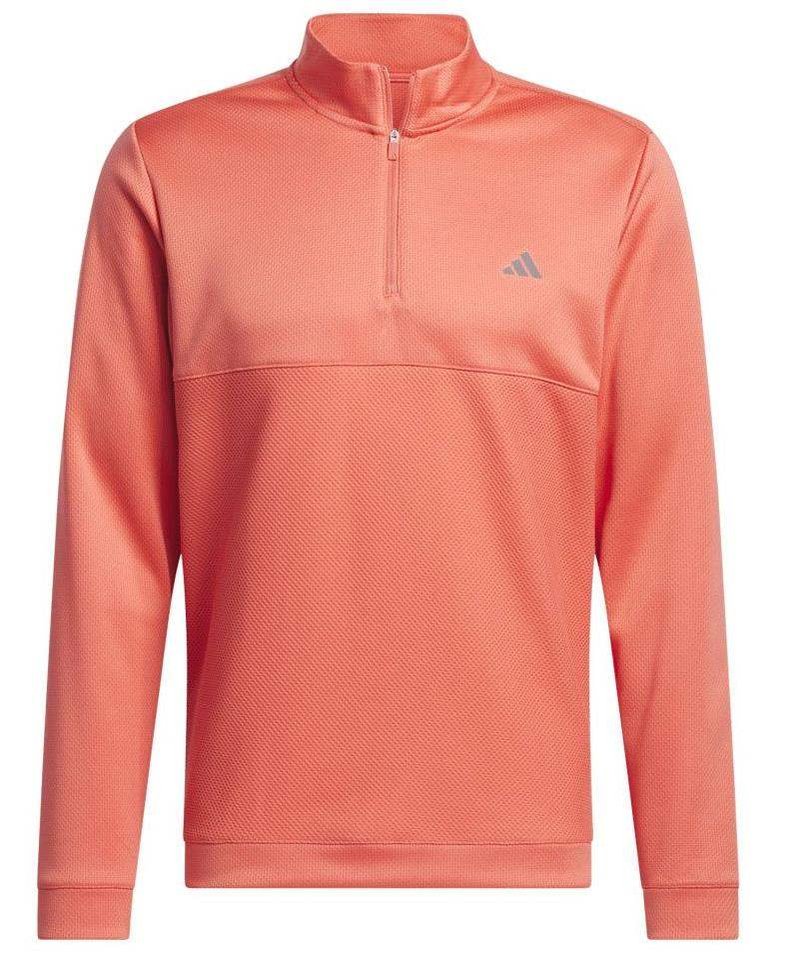 Adidas Ultimate 365 Textured 1/4 Zip sweat homme, preloved scarlet