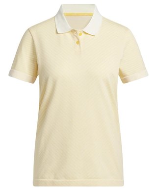 Adidas Ultimate 365 Tour PrimeKnit polo femme, ivoire