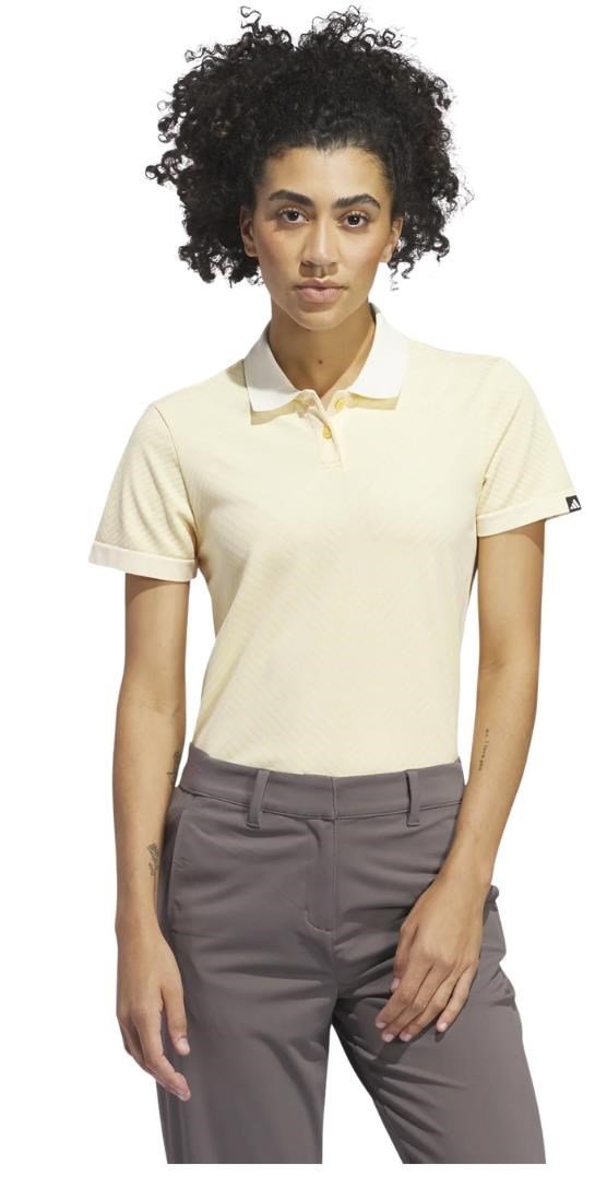 Adidas Ultimate 365 Tour PrimeKnit polo femme, ivoire
