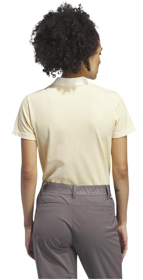 Adidas Ultimate 365 Tour PrimeKnit polo femme, ivoire