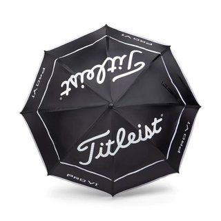 Titleist Tour Double Canopy parapluie 68", noir/blanc