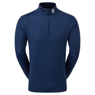 FootJoy Glen Plaid Print Chill-Out sweatshirt homme, navy