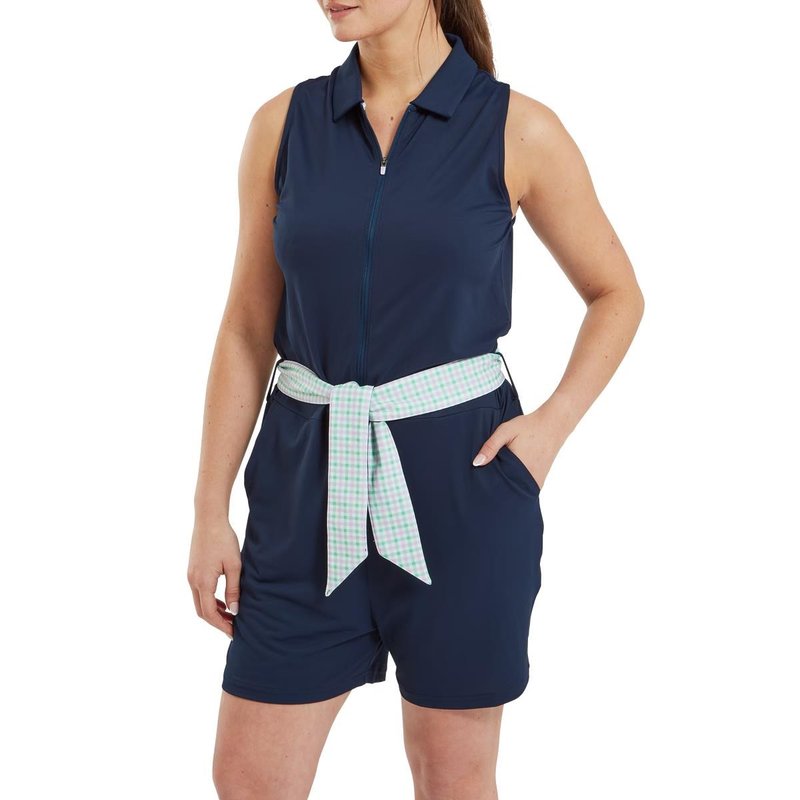 FootJoy Sleeveless polo sans manches femme, marine
