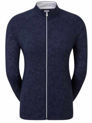FootJoy Floral Embossed sweatshirt femme, navy