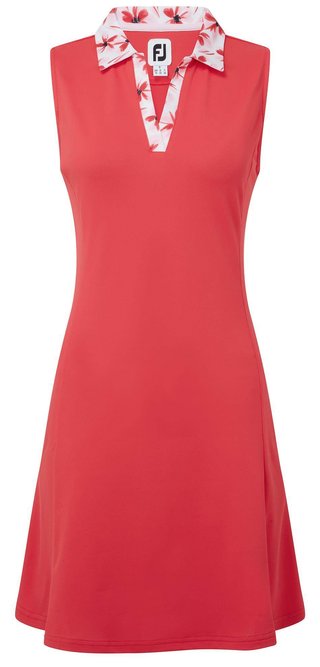 FootJoy Floral Trim robe de golf 2024, rouge
