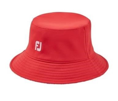 FootJoy Reversible chapeau réversible femme, rouge/vichy