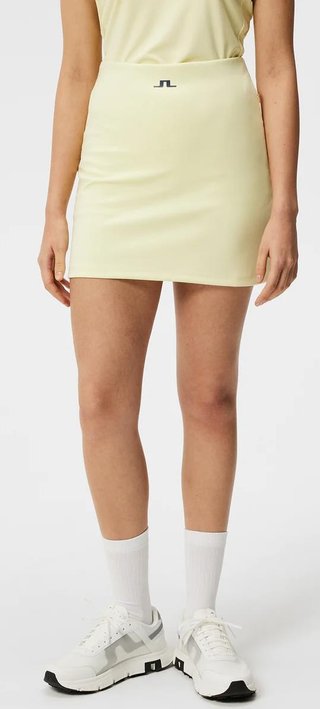 J.Lindeberg Raphaela jupe de golf femme 2024, jaune cire