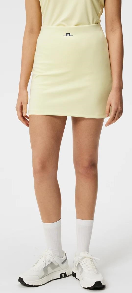 J.Lindeberg Raphaela jupe de golf femme 2024, jaune cire