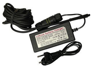 Big Max Stratos/Nano/Pro chargeur de batterie, noir/bleu