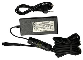 Big Max Stratos/Nano/Pro chargeur de batterie, noir/bleu