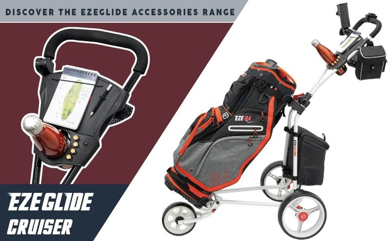 Ezeglide Cruiser chariot manuel, blanc