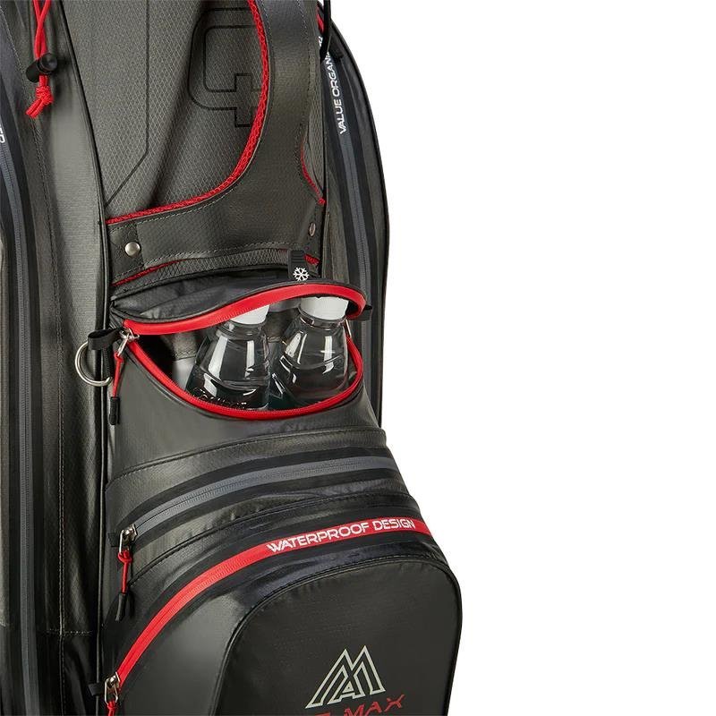 Big Max AQUA Sport 4 sac de chariot, charcoal/black/red