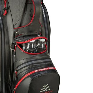 Big Max AQUA Sport 4 sac de chariot, charcoal/black/red