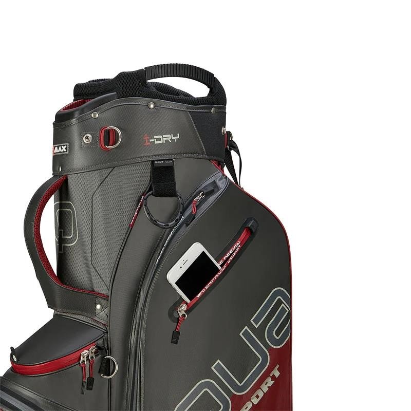 Big Max AQUA Sport 4 sac de chariot, charcoal/merlot