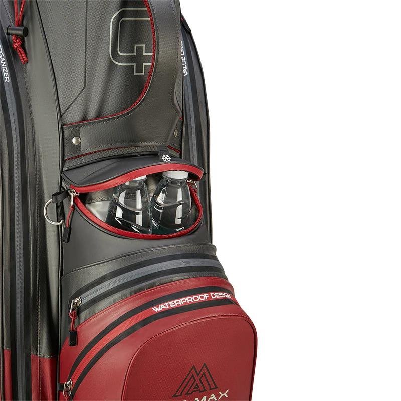Big Max AQUA Sport 4 sac de chariot, charcoal/merlot