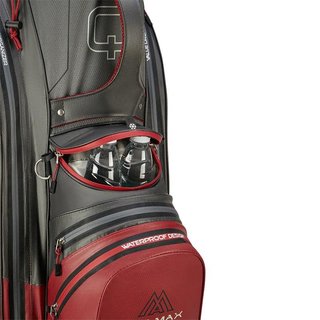 Big Max AQUA Sport 4 sac de chariot, charcoal/merlot